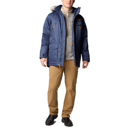 Columbia Men's Barlow Pass TurboDown II Jacket Collegiate Navy