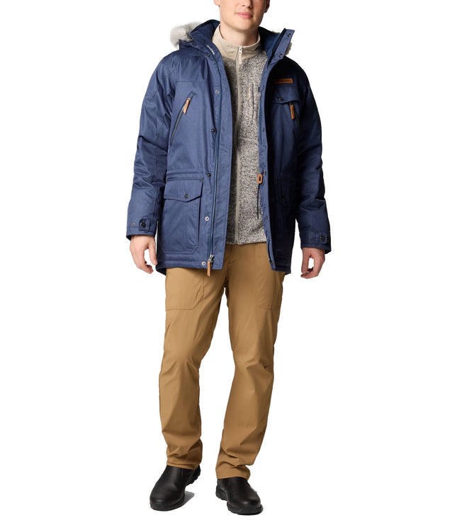 Columbia Men's Barlow Pass TurboDown II Jacket Collegiate Navy