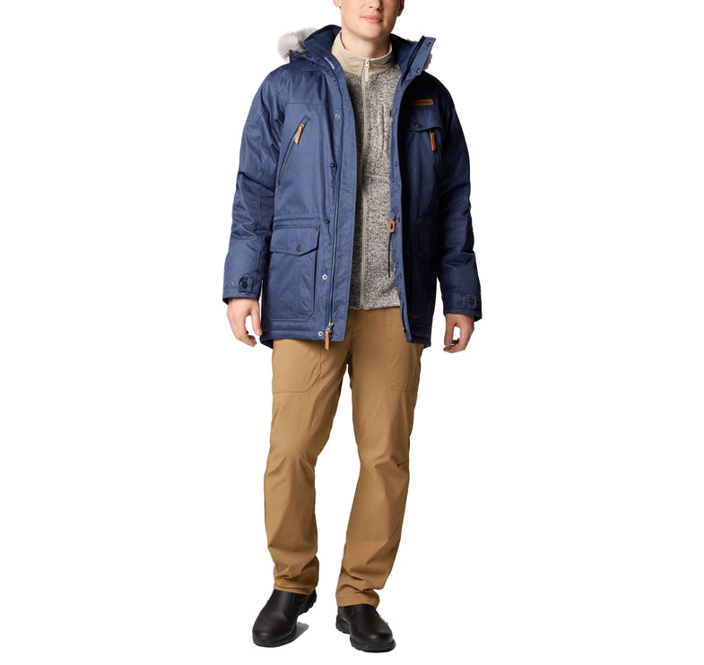 Columbia Men's Barlow Pass TurboDown II Jacket Collegiate Navy