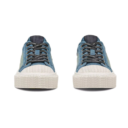 Marc Jacobs Women's The Deconstructed Denim Sneaker Blue