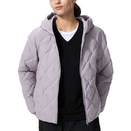 Uniqlo Women's PUFFTECH Parka 71 Purple