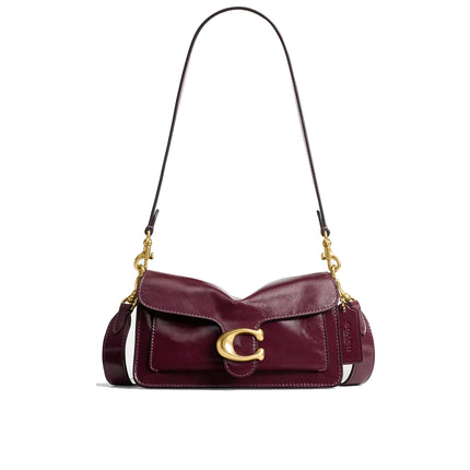 Coach Women's Tabby Shoulder Bag Brass/Dark Cherry