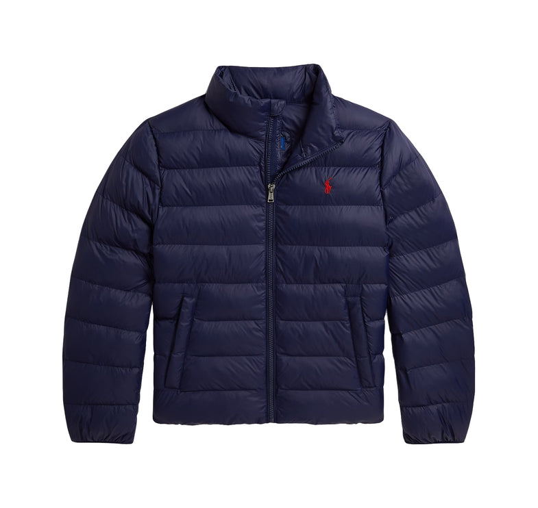 Polo Ralph Lauren Boy's The Colden Packable Quilted Jacket Newport Navy