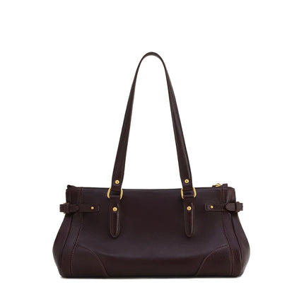 JW PEI Women's Yvette Elongated Tote Bag - Dark Brown