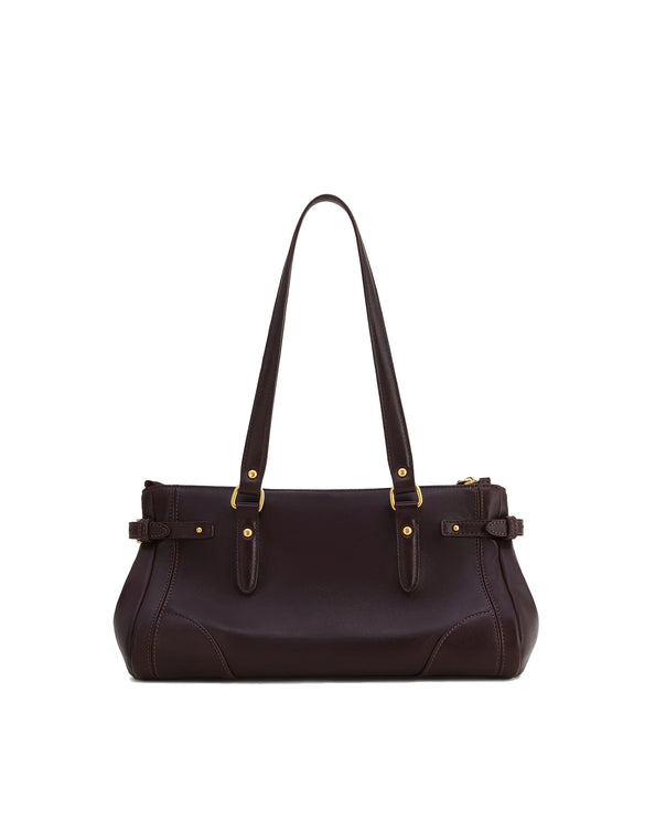 JW PEI Women's Yvette Elongated Tote Bag - Dark Brown