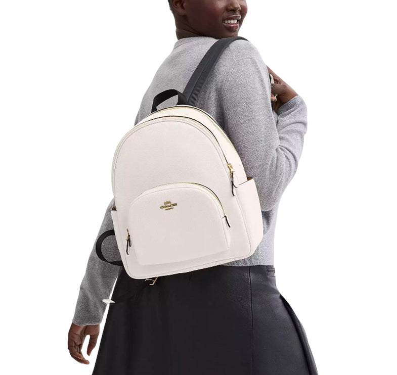 Coach Women's Court Backpack Gold/Chalk
