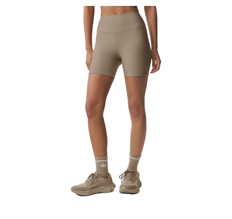alo Women's 5" Airlift Energy Short Gravel