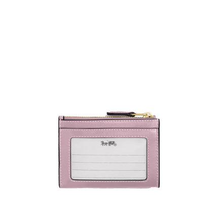 Coach Women's  Mini Skinny ID Case Gold/Carnation