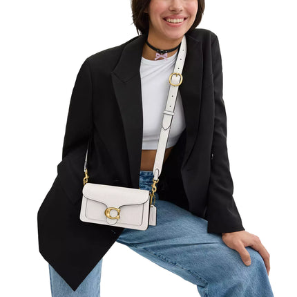 Coach Women's Tabby Shoulder Bag 20 Brass/Chalk