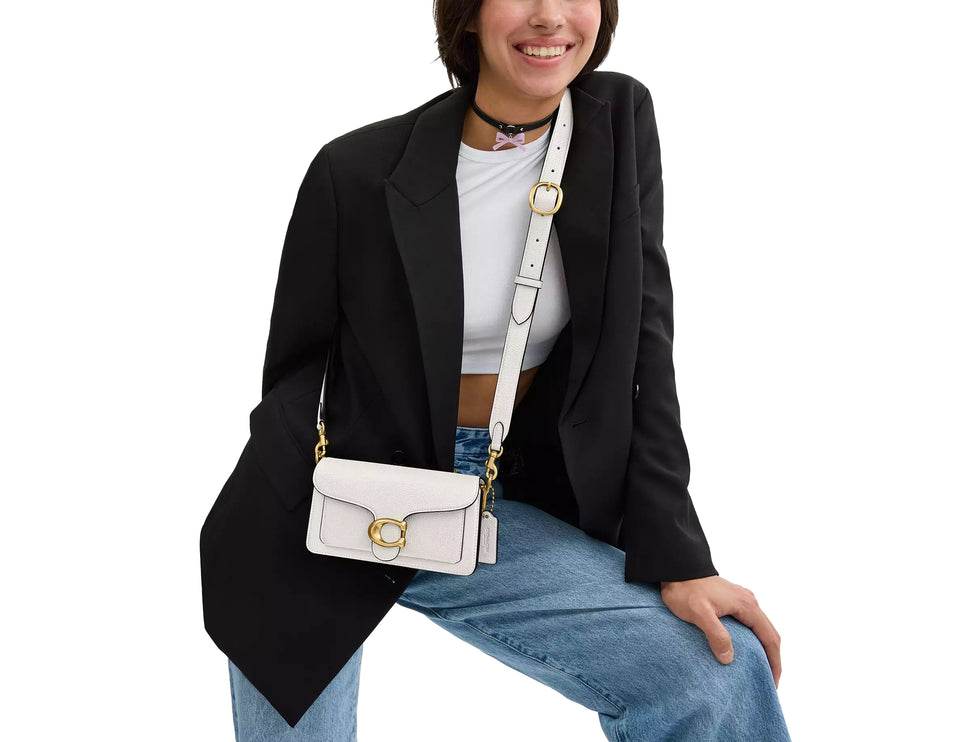 Coach Women's Tabby Shoulder Bag 20 Brass/Chalk