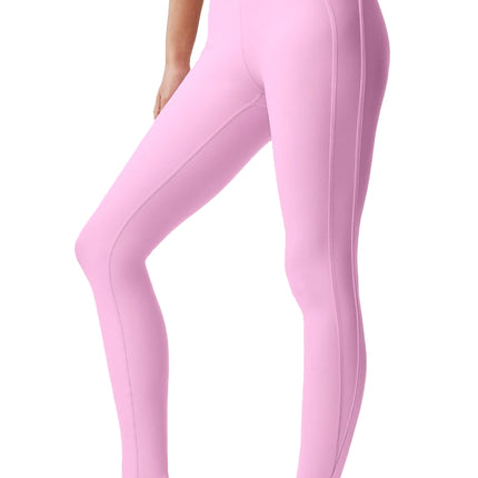 alo Women's Airlift High-Waist Love Language Stirrup Legging Candy Heart Pink