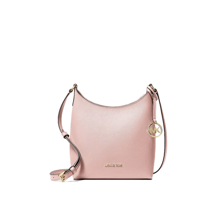 Michael Kors Women's Maya Small Crossbody Bag Powder Blush/Gold