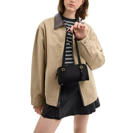 Coach Women's Swing Zip Bag 20 Brass/Black