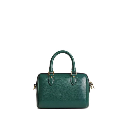 Coach Women's Mini Rowan Crossbody Bag Gold/Emerald
