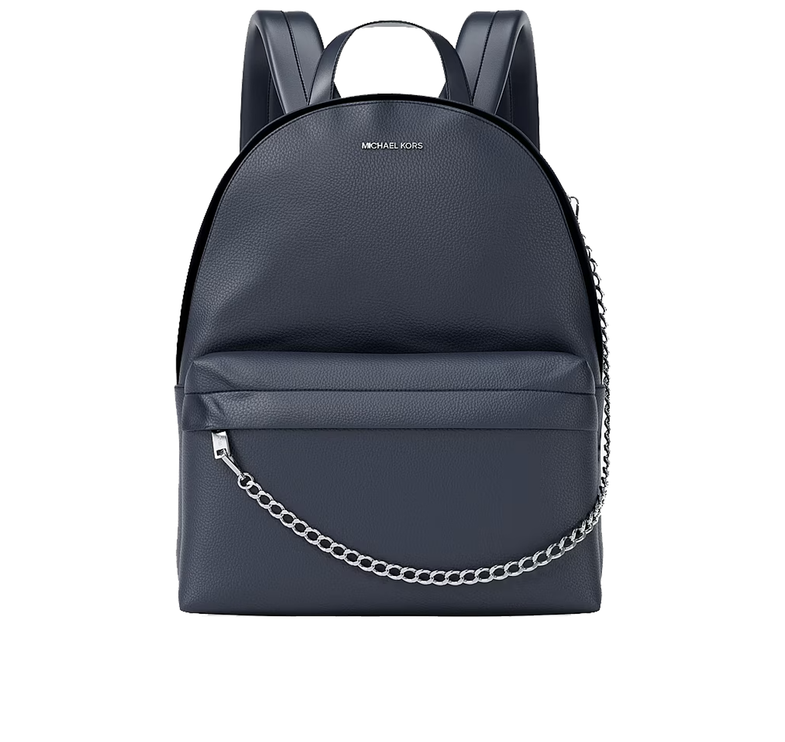 Michael Kors Women's Slater Medium Backpack Navy