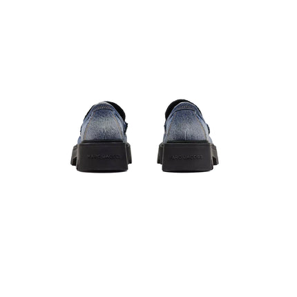 Marc Jacobs Women's The Faded Denim Frankie Loafer Blue
