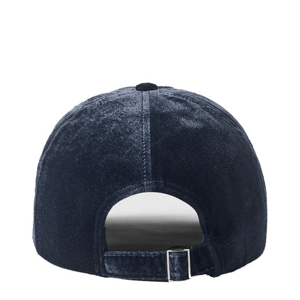 alo Unisex Velvet Off-Duty Cap Navy