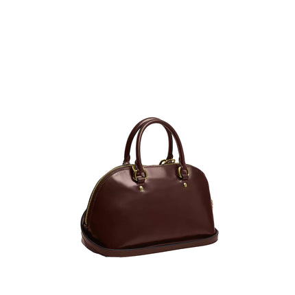 Coach Women's Lara Satchel Bag Gold/Maple