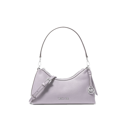 Michael Kors Women's Sammy Small Pebbled Leather Convertible Crossbody Bag Lilac