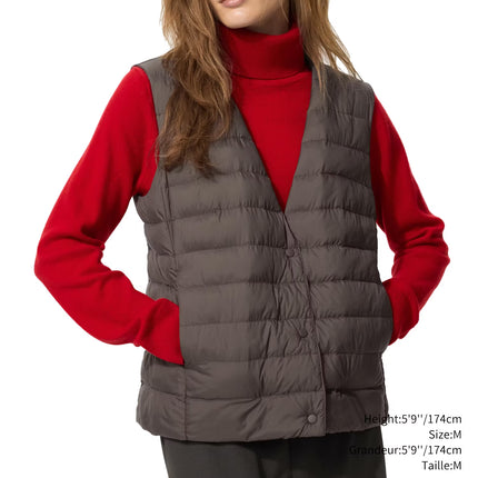 Uniqlo Women's Pufftech Compact Vest 11 Pink