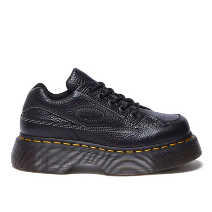 Dr. Martens Women's Buzz 5 Eye Milled Nappa Leather Shoes Black