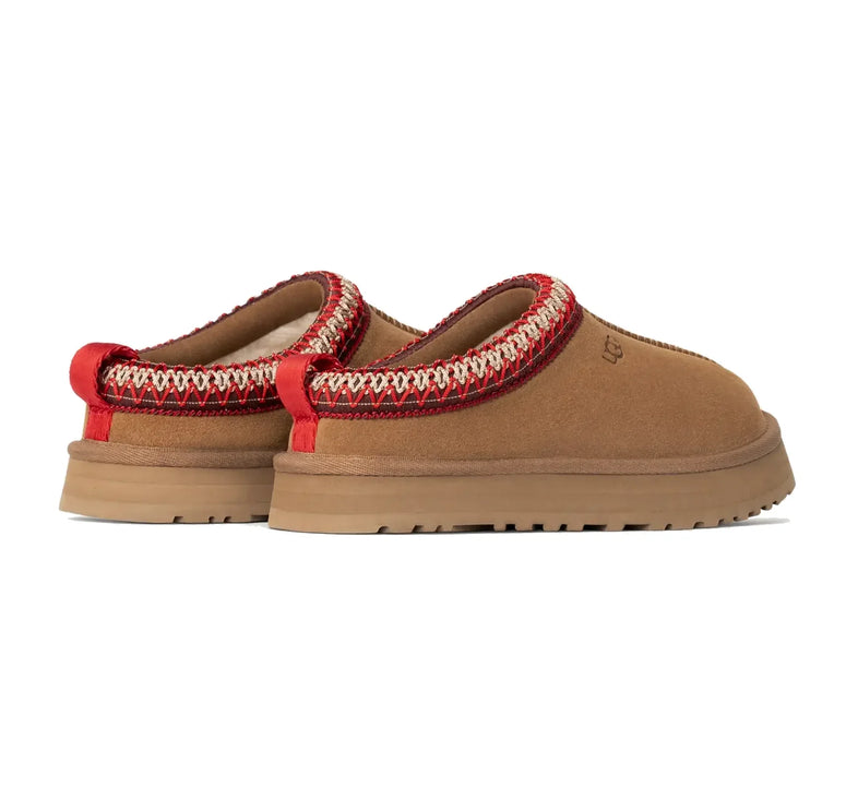 UGG Tazz II çocuk terliği, kahverengi (chestnut) süet