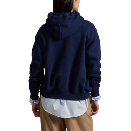 Polo Ralph Lauren Women's Polo Bear Fleece Hoodie Newport Navy