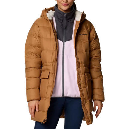 Columbia Women's Harmony Falls Mid Down Jacket Camel Brown