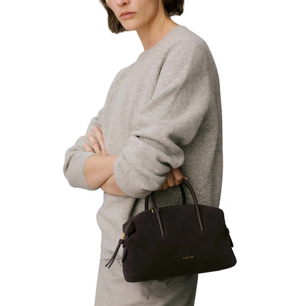 DeMellier London Women's The Small Stockholm Dark Chocolate Suede