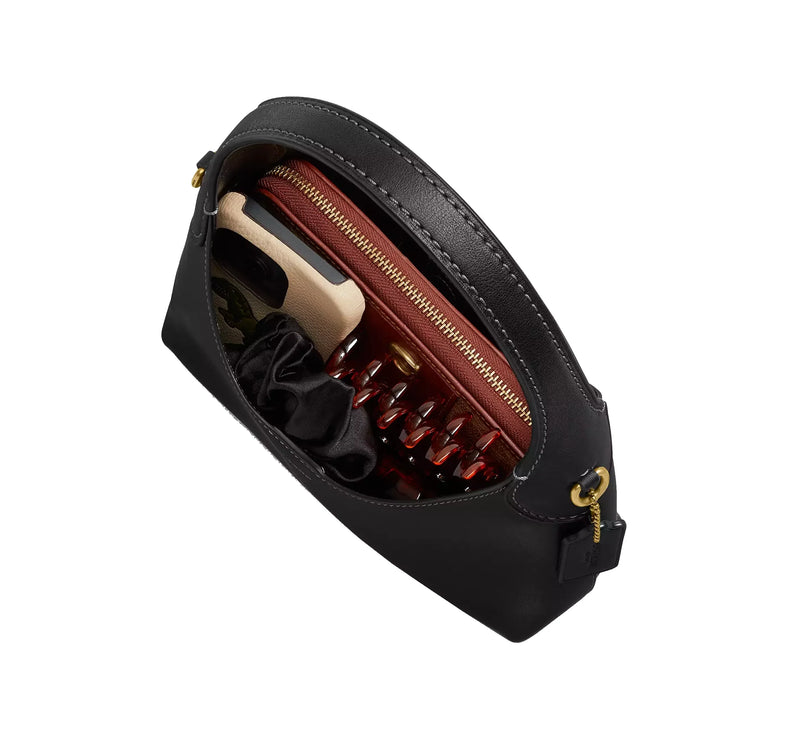 Coach Women's Brooklyn Shoulder Bag 23 Brass/Black