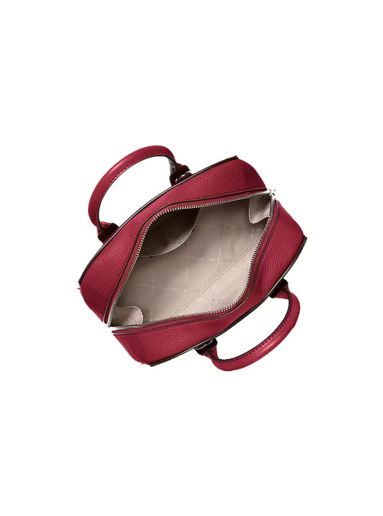 Michael Kors Women's Ashton Small Messenger Bag Maroon