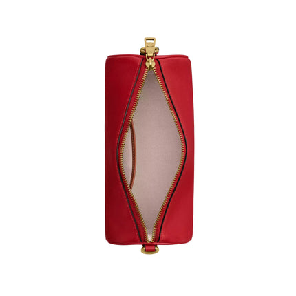 Coach Women's Barrel Bag Brass/Scarlet