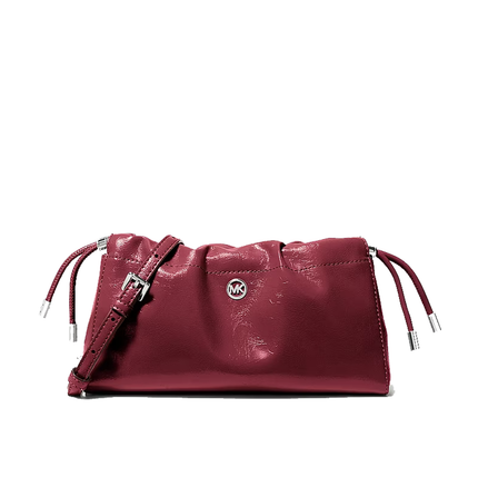Michael Kors Women's Matilda Small Cinched Crossbody Bag Maroon