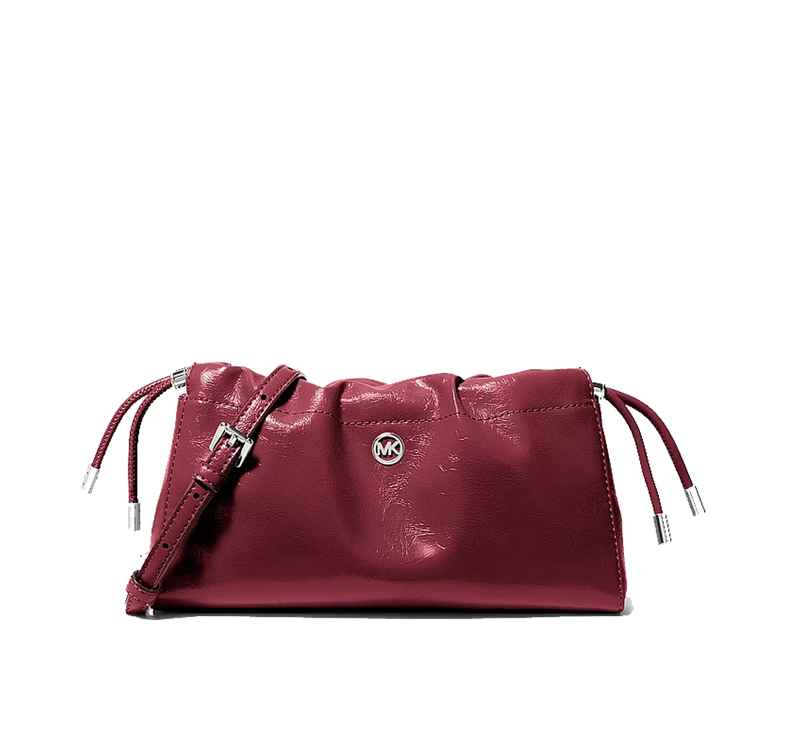 Michael Kors Women's Matilda Small Cinched Crossbody Bag Maroon