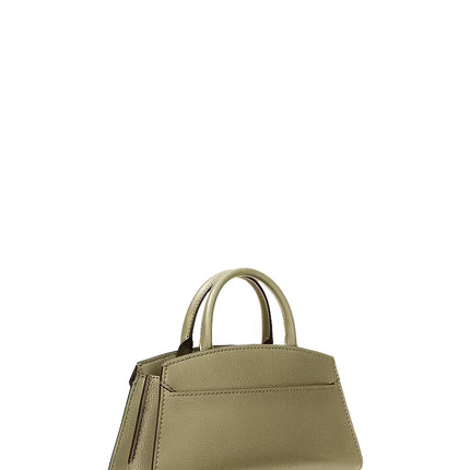 Michael Kors Women's Greta Small Leather Convertible Crossbody Bag Oregano