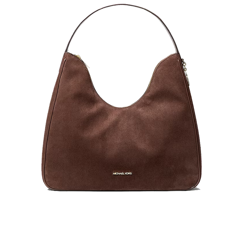 Michael Kors Women's Nayla Medium Fringed Hobo Shoulder Bag Nutmeg