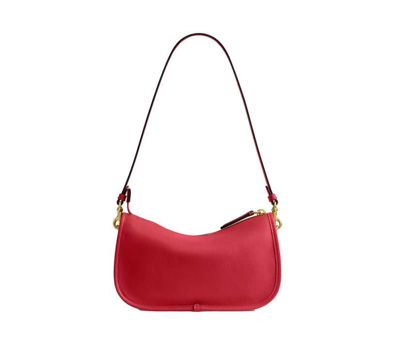 Coach Women's Waverly Bag Brass/Scarlet