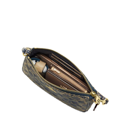 Coach Women's Nolita 19 In Signature Regenerative Cotton Denim Gold/Denim