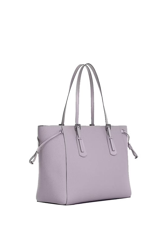 Michael Kors Women's Voyager Large Saffiano Leather Tote Bag Lilac