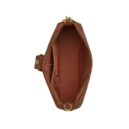Coach Women's Abbie Shoulder Bag Gold/Warm Brown
