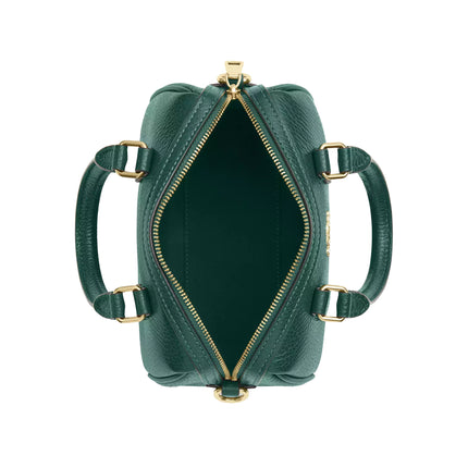 Coach Women's Mini Rowan Crossbody Bag Gold/Emerald