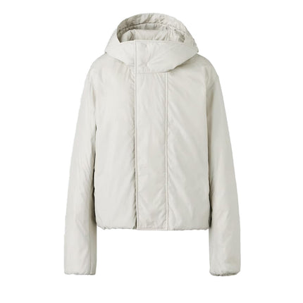 Uniqlo Women's Pufftech Parka 02 Light Gray