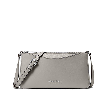 Michael Kors Women's Arden Medium Crossbody Bag Pearl Grey