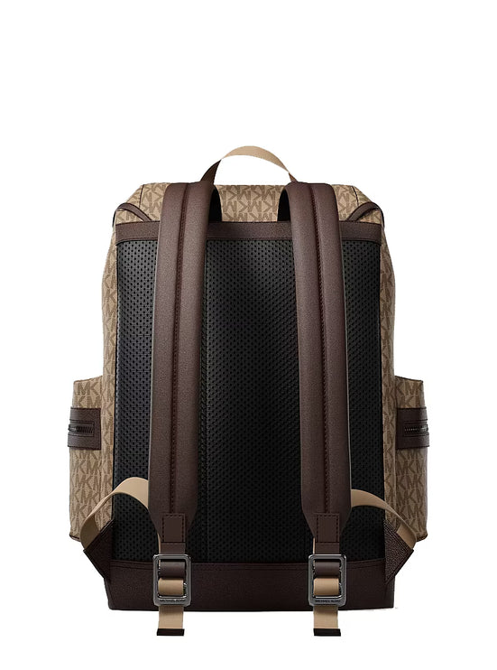 Michael Kors Unisex Cooper Logo Backpack Camel