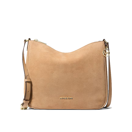 Michael Kors Women's Nayla Medium Messenger Bag Camel/Gold