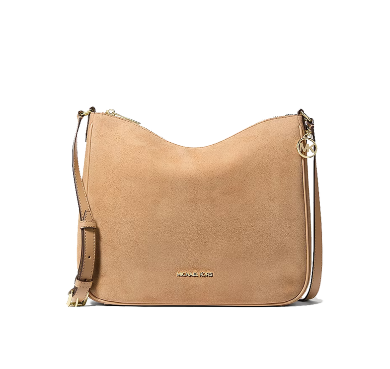 Michael Kors Women's Nayla Medium Messenger Bag Camel/Gold