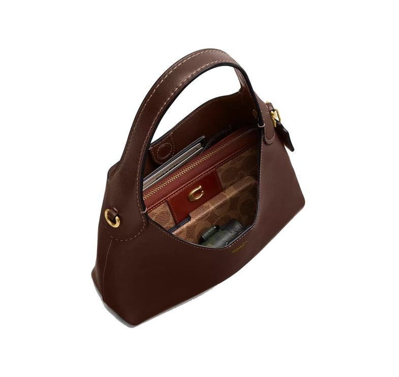 Coach Women's Brooklyn Shoulder Bag 23 Brass/Maple