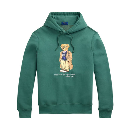 Polo Ralph Lauren Men's Polo Bear Fleece Hoodie Washed Forrest