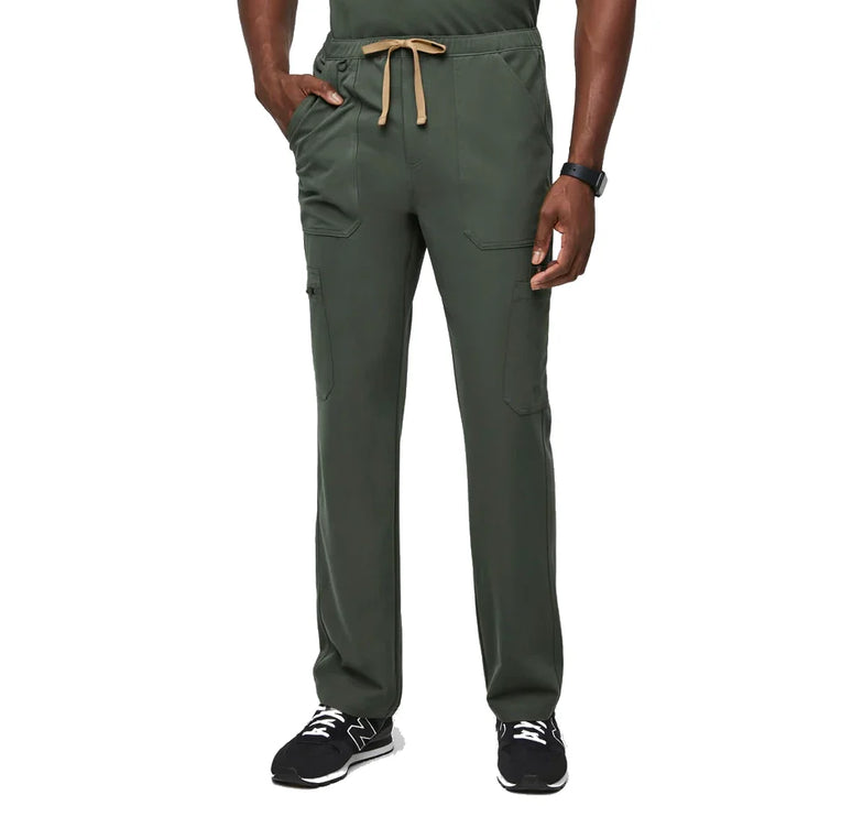 FIGS Men's Cairo Cargo Scrub Pants Moss