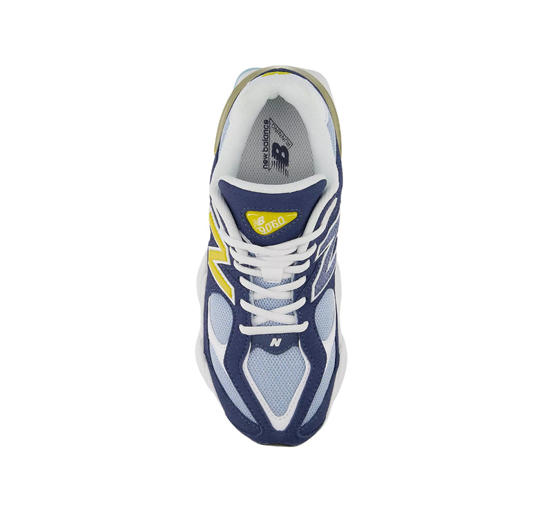 New Balance Grade School 9060 Vintage Indigo with Apollo Gold G90601YR